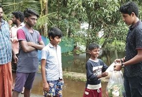 LENDING A HAND OF HELP